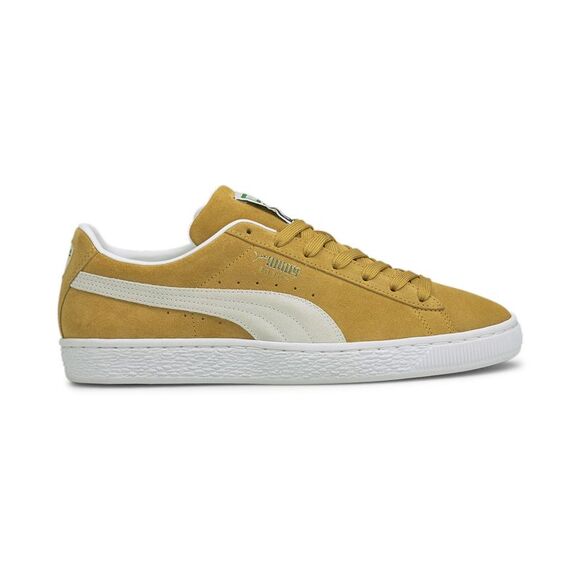 Puma Mens Suede Classic XXI Yellow Shoes (NWT) - Picture 1 of 5